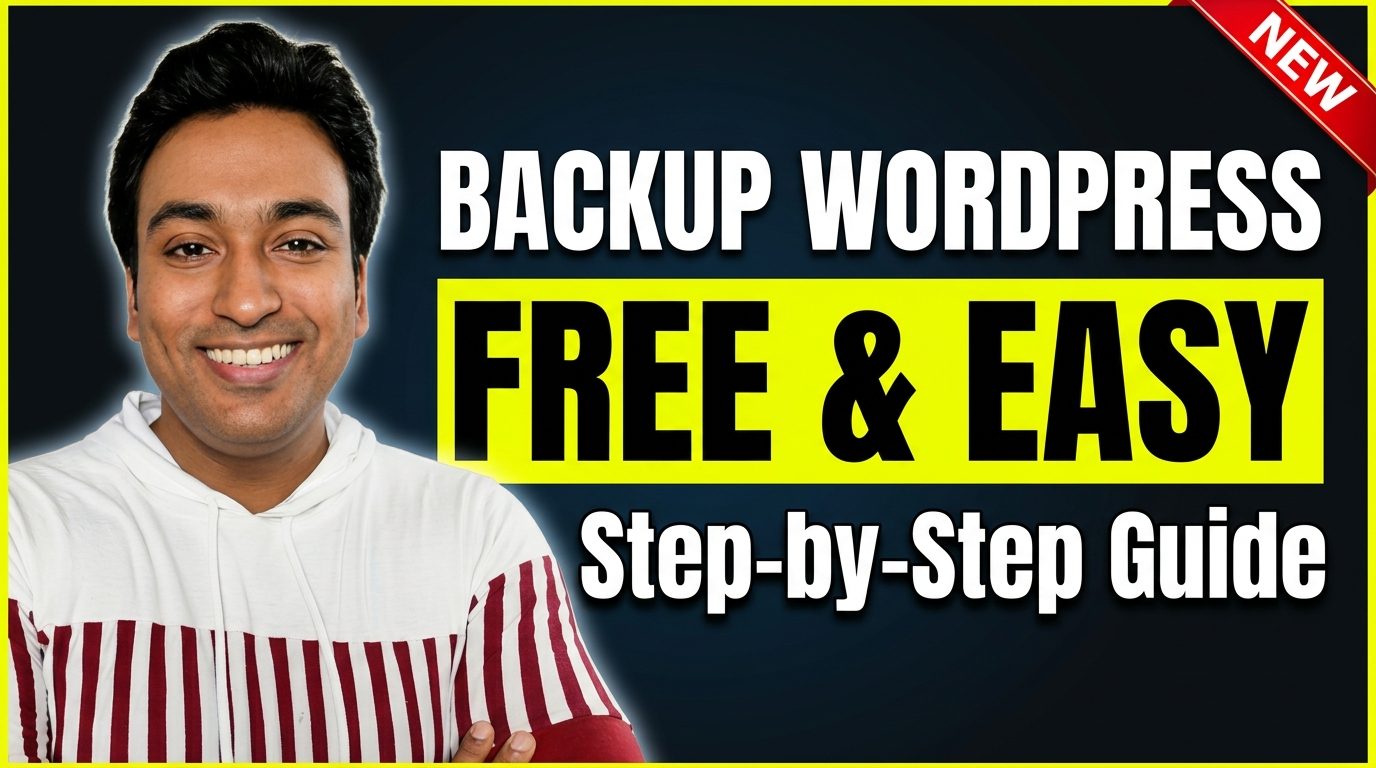 How to Backup WordPress Site and Restore It for Free (Step-by-Step)