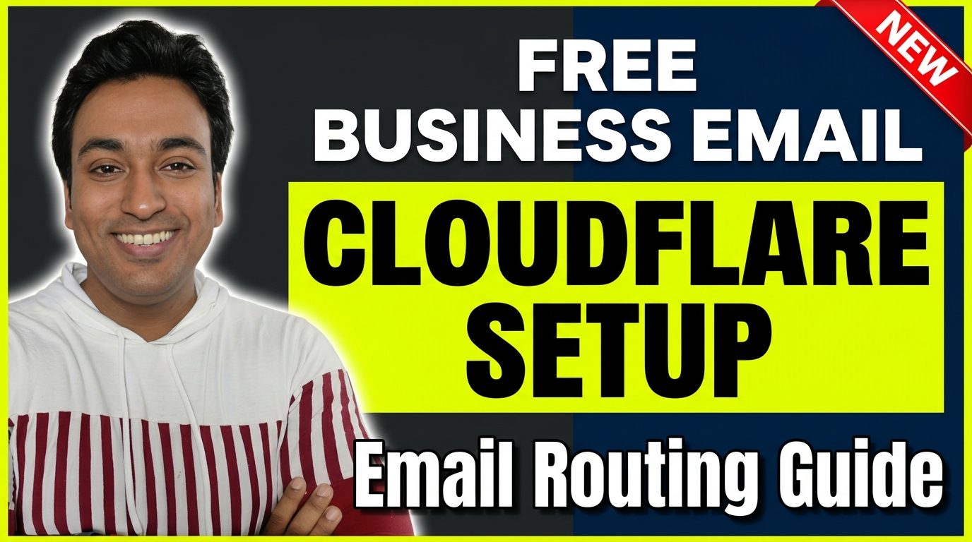How to Set Up Free Cloudflare Email Routing (Free Business Email)