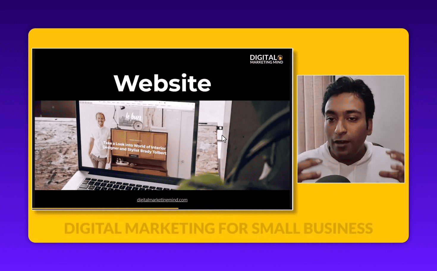 A business website as the foundation every other marketing channel points at