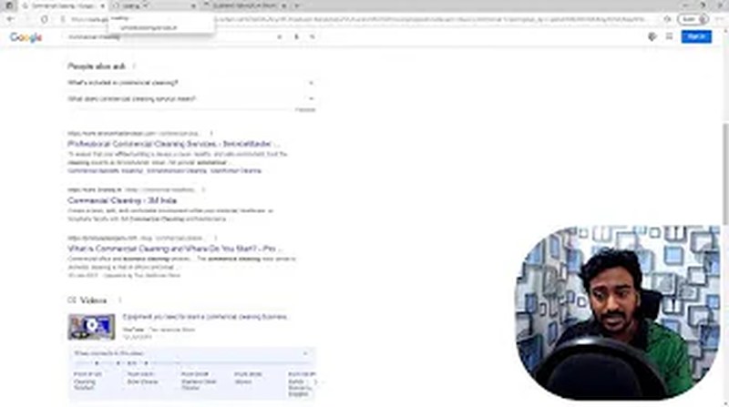 Competitor website analysis for identifying keyword gaps and service page terms