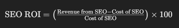 How is SEO ROI Calculated?