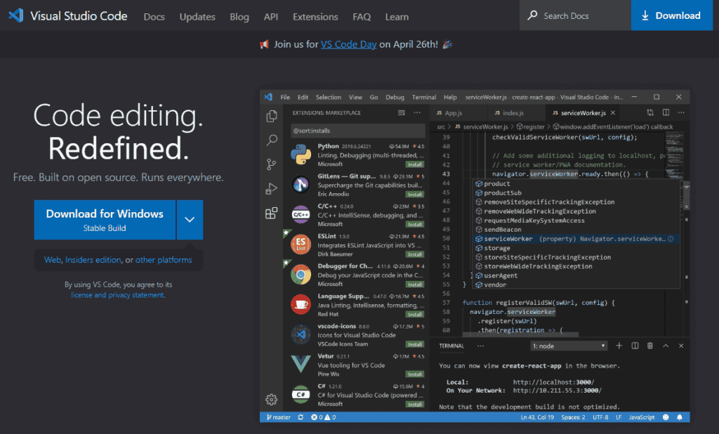 Visual studio code