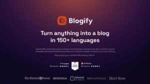 Blogify Lifetime Deal