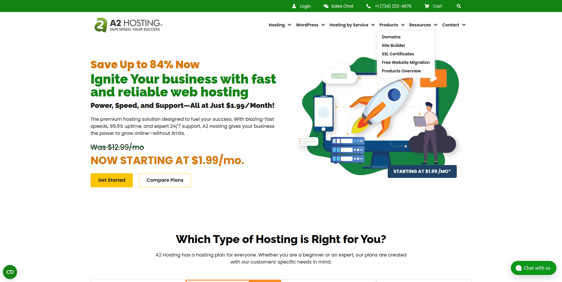 A2 Hosting - Best for Fast Load Times
