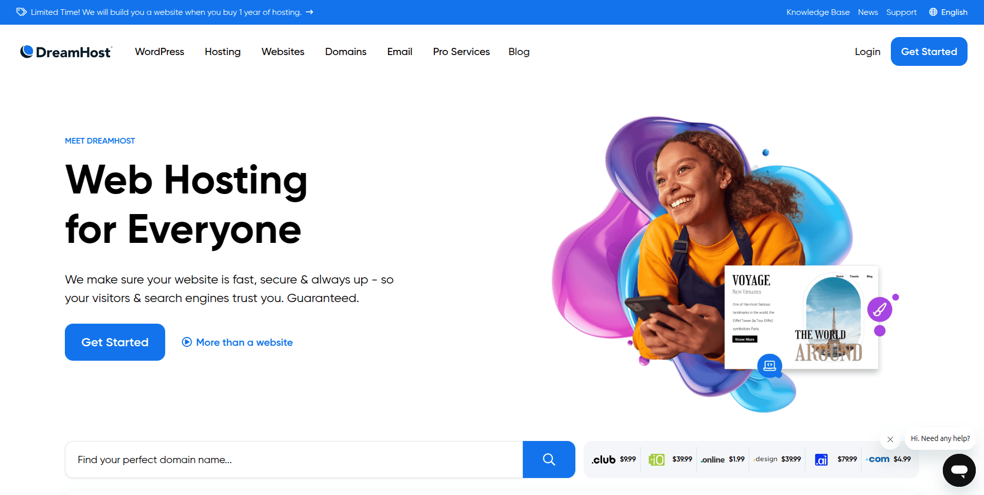DreamHost - Best for Developers