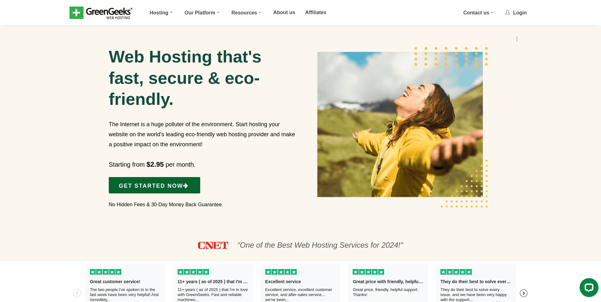 GreenGeeks - Best Eco-Friendly Hosting