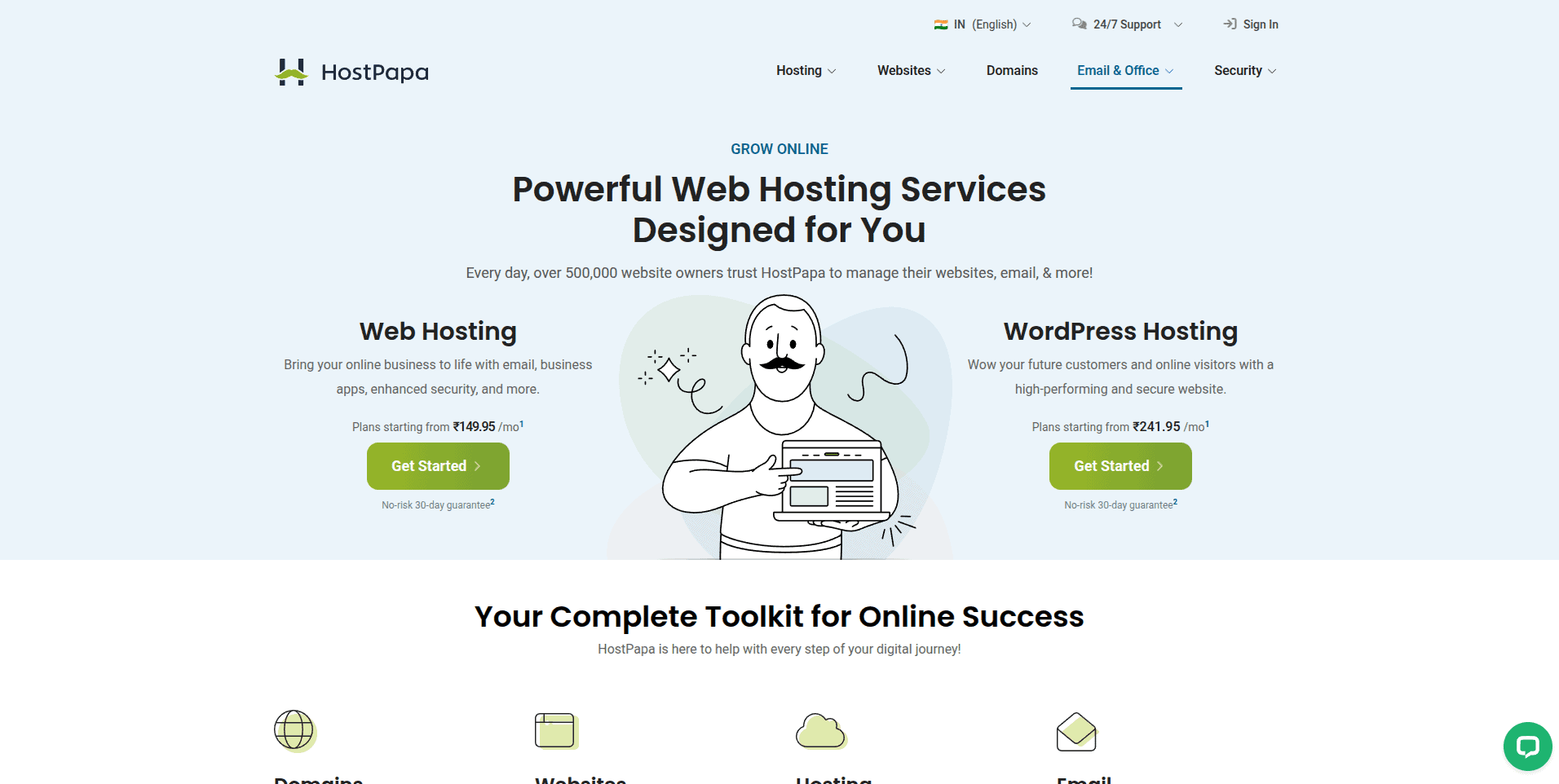 HostPapa - Best for Beginners