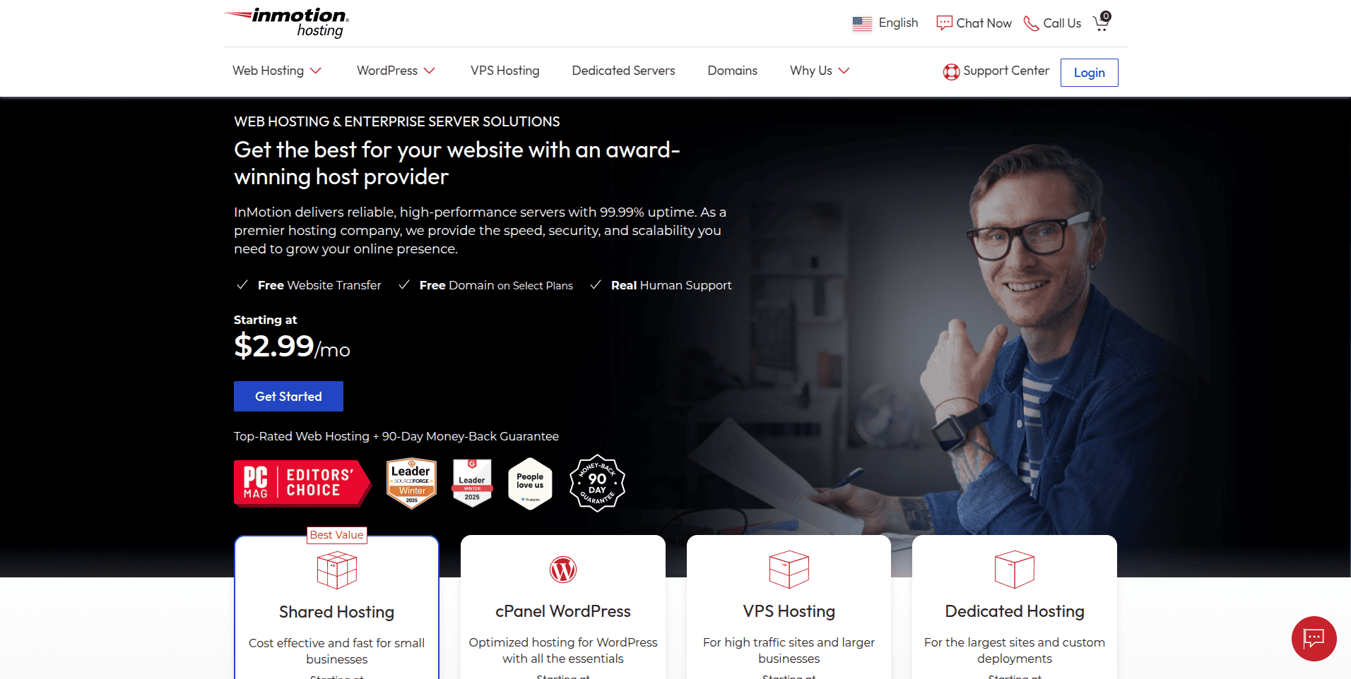 InMotion Hosting - Ideal for Small Businesses