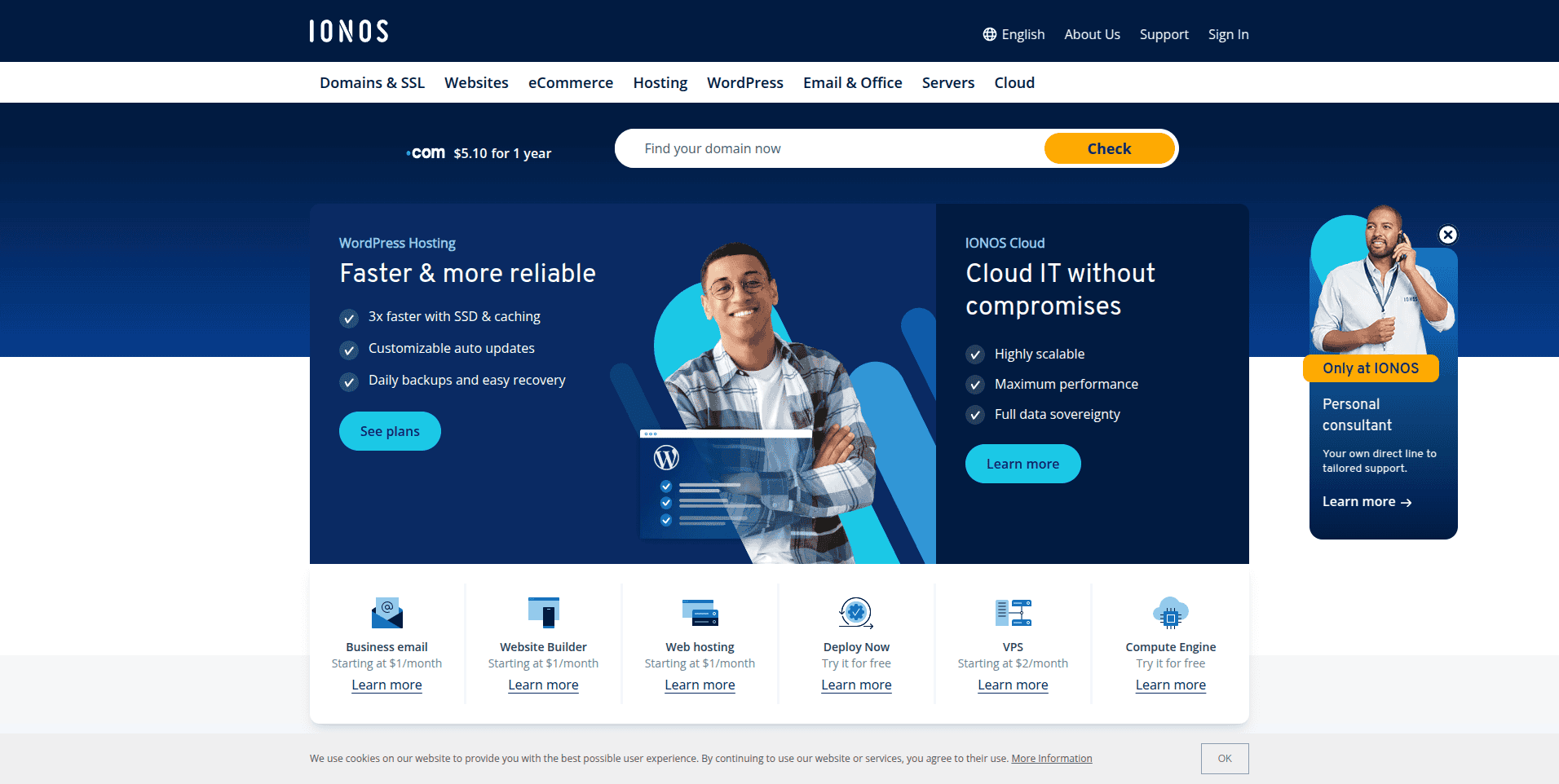 Ionos by 1&1 - Best for European Markets