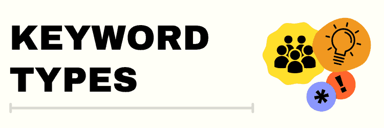 SEO Keyword Types
