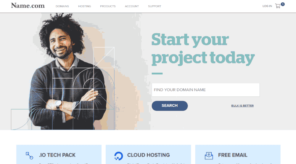name.com domain hosting