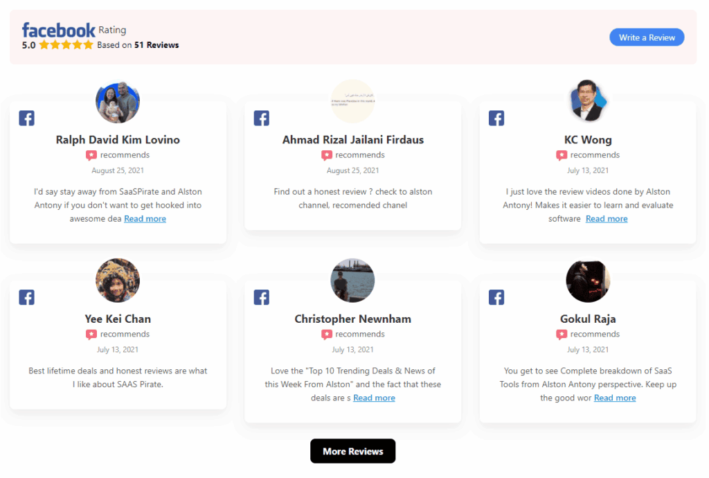 WP Social Ninja reviews