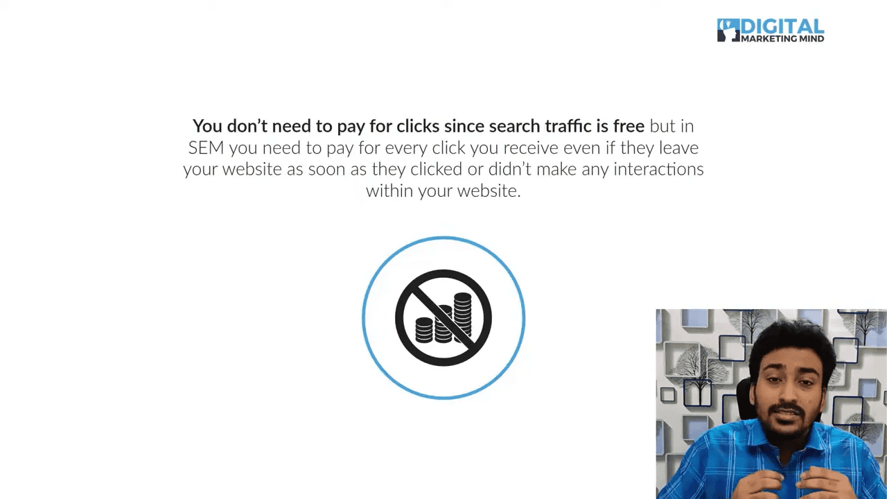 Presentation slide reading 